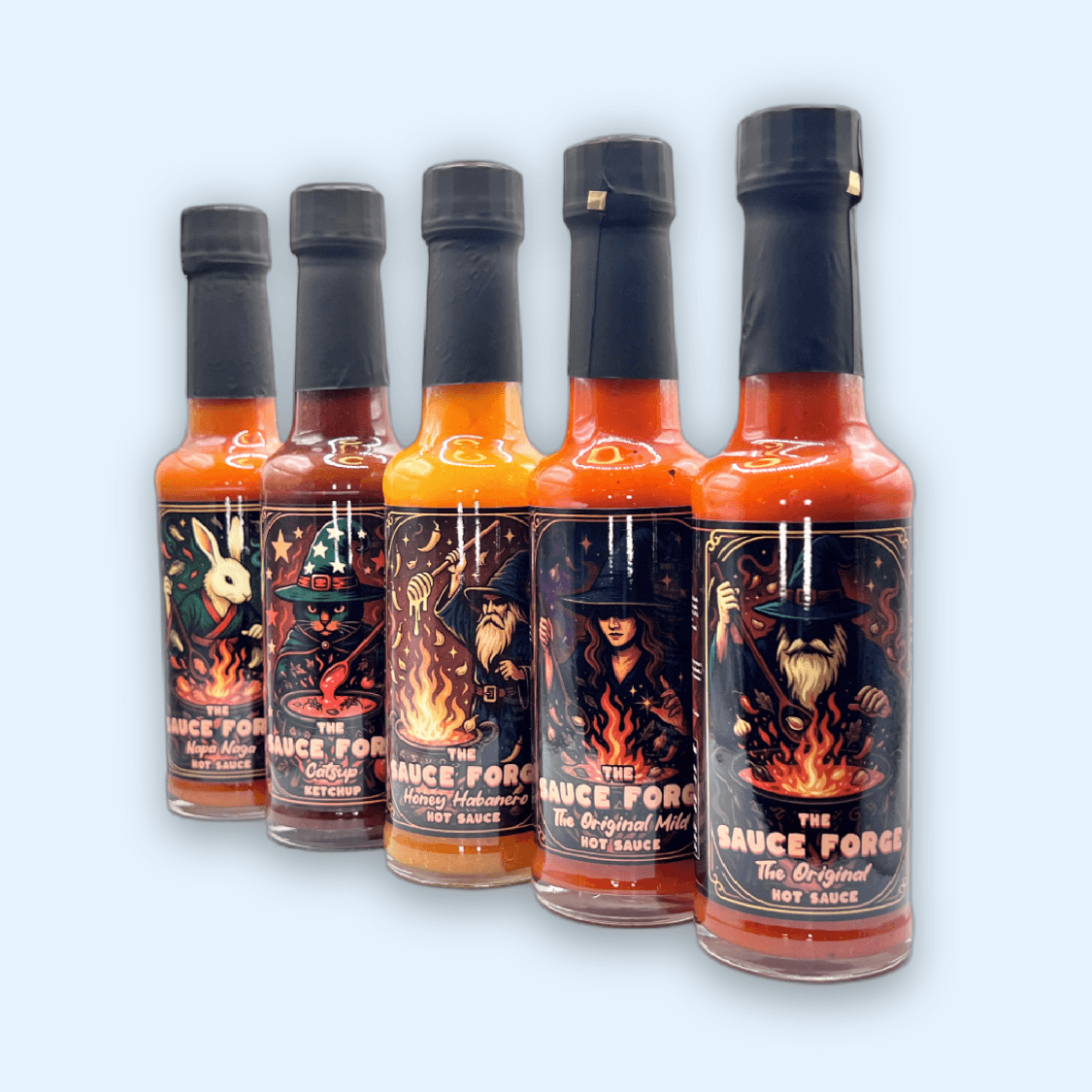 The Sauce Forge Product Image: the-sauce-forge-five-pack
